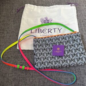 Liberty London Purple and White Neon Bayley Duo